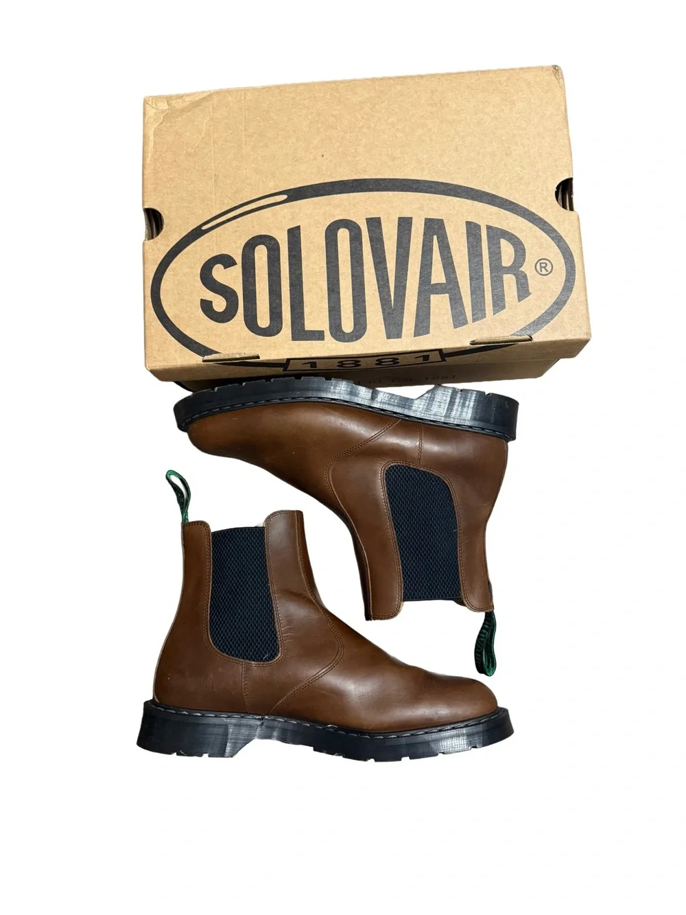 Solovair Gaucho Crazy Horse Dealer Boots